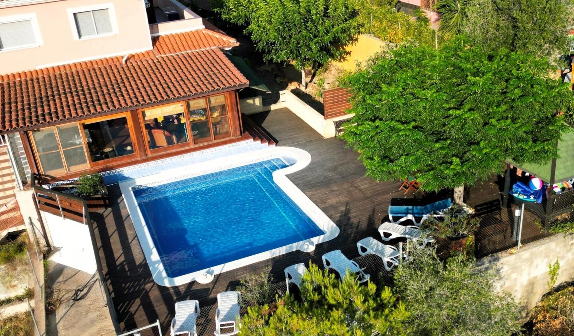 Villa Du Lac Speciale Pour Famille Avec Enfant Riudecanyes Kültér fotó
